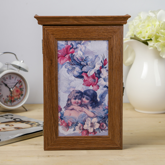 Ключница "Дети" Шоколад 28,5х20х6 см