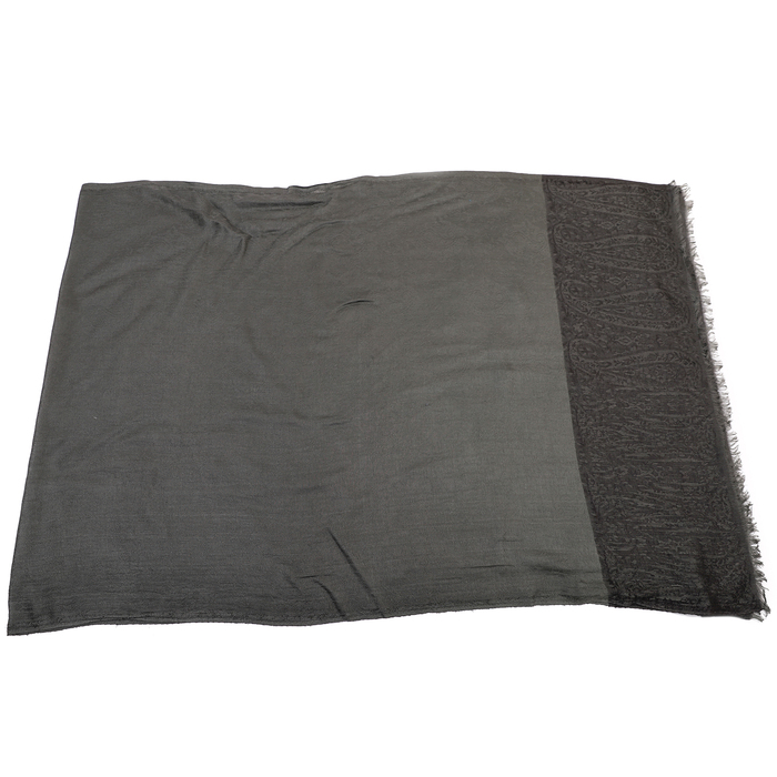 Палантин Тк605/47 цвет чёрный, р-р 70х180