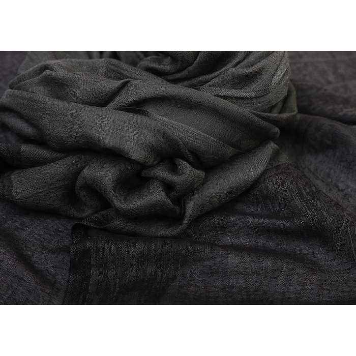 Палантин Тк605/47 цвет чёрный, р-р 70х180