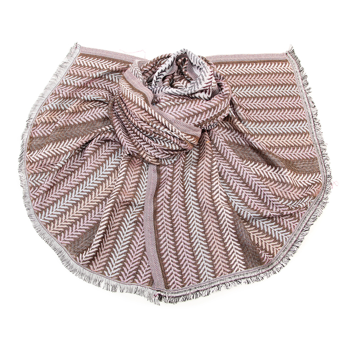 Палантин Тк612/8 цвет розовый, р-р 70х200