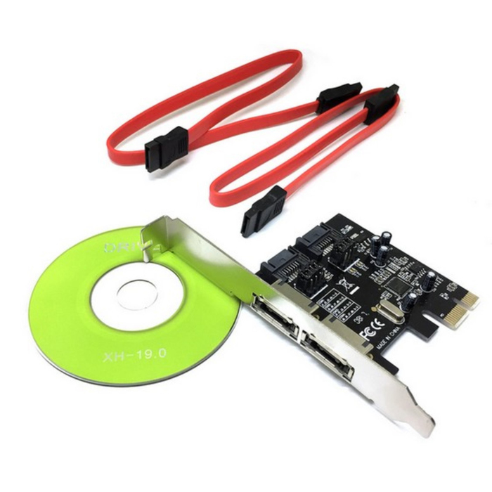 Контроллер PCI-E ASM1061 SATA III 2xSATA Ret
