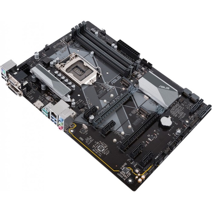 Материнская плата Asus PRIME H370-A Soc-1151v2 Intel H370 4xDDR4 ATX GbLAN RAID+VGA+DVI+HDMI 38542