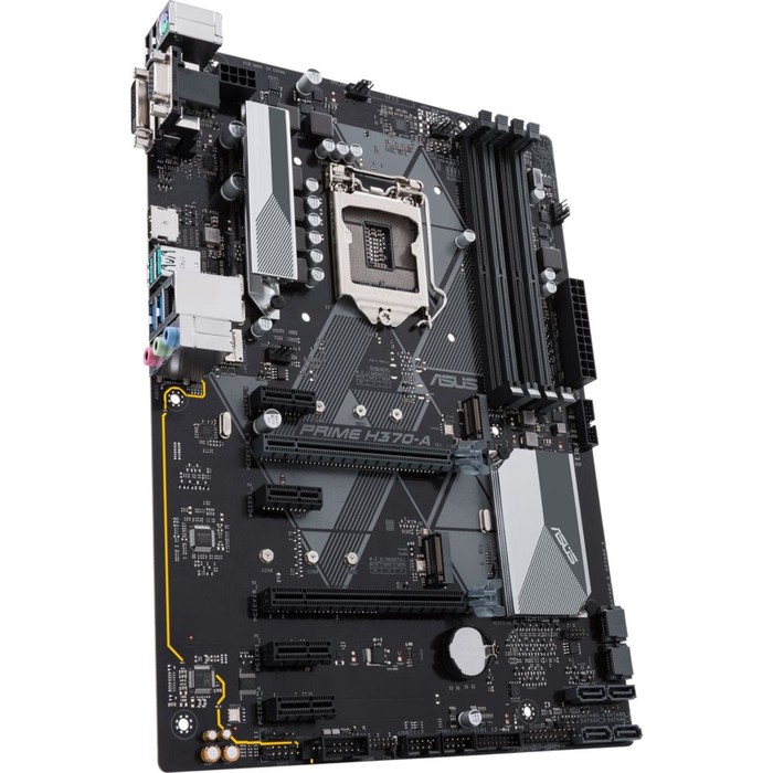 Материнская плата Asus PRIME H370-A Soc-1151v2 Intel H370 4xDDR4 ATX GbLAN RAID+VGA+DVI+HDMI 38542