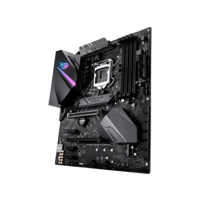 Материнская плата Asus ROG STRIX H370-F GAMING Soc-1151v2 Intel H370 4xDDR4 ATX HDMI