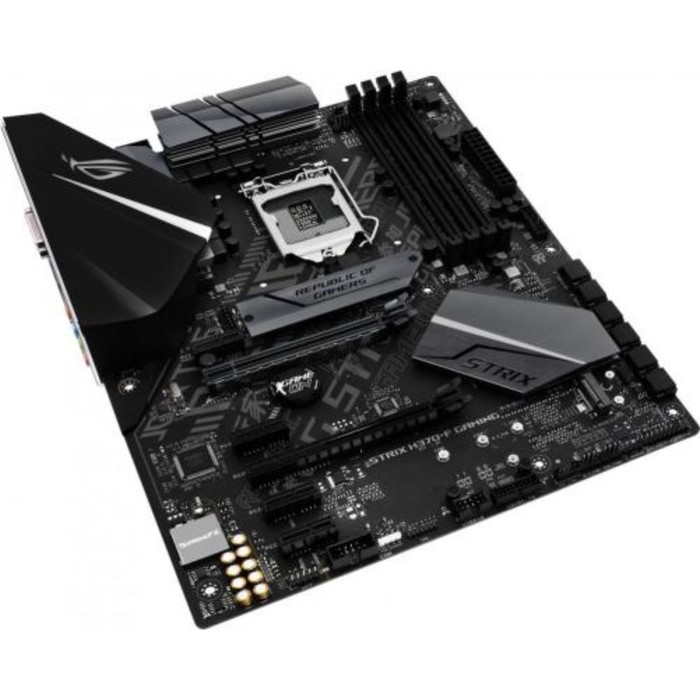 Материнская плата Asus ROG STRIX H370-F GAMING Soc-1151v2 Intel H370 4xDDR4 ATX HDMI