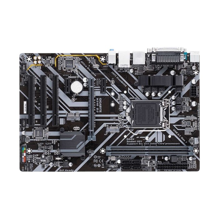 Материнская плата Gigabyte H310 D3 Soc-1151v2 Intel H310 2xDDR4 ATX AC`97 GbLAN+VGA+HDMI