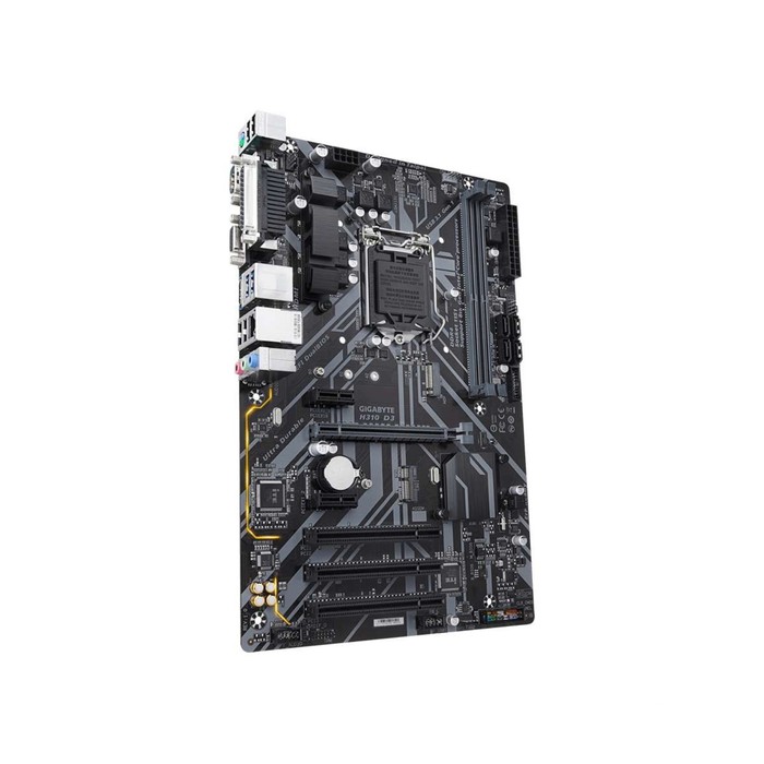 Материнская плата Gigabyte H310 D3 Soc-1151v2 Intel H310 2xDDR4 ATX AC`97 GbLAN+VGA+HDMI