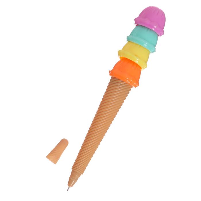 Ручка гелевая-прикол МИКС Эскимо