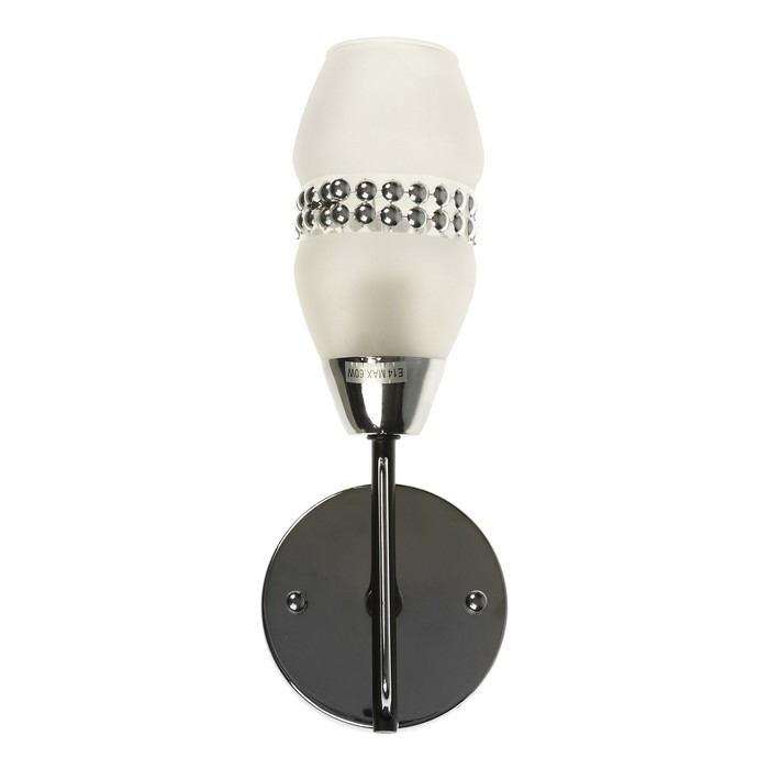 Бра "Илоника" 1x60Вт хром 10х25х15см.