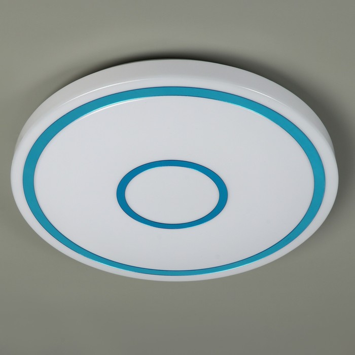 Светильник "Сияние" 5х10Вт LED хром 38х38х5см