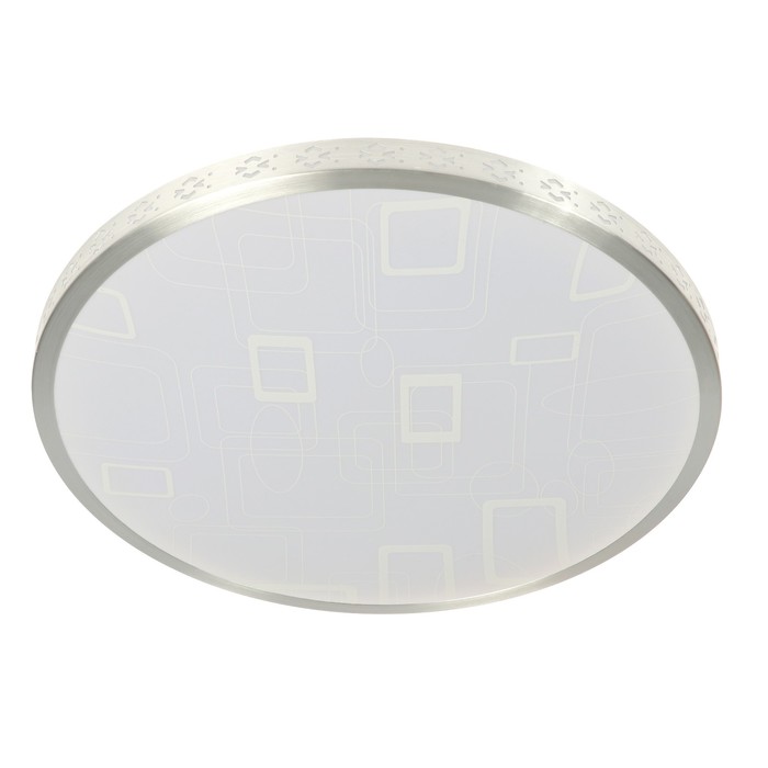 Светильник "Сияние" x54Вт LED хром 39x39x6 см