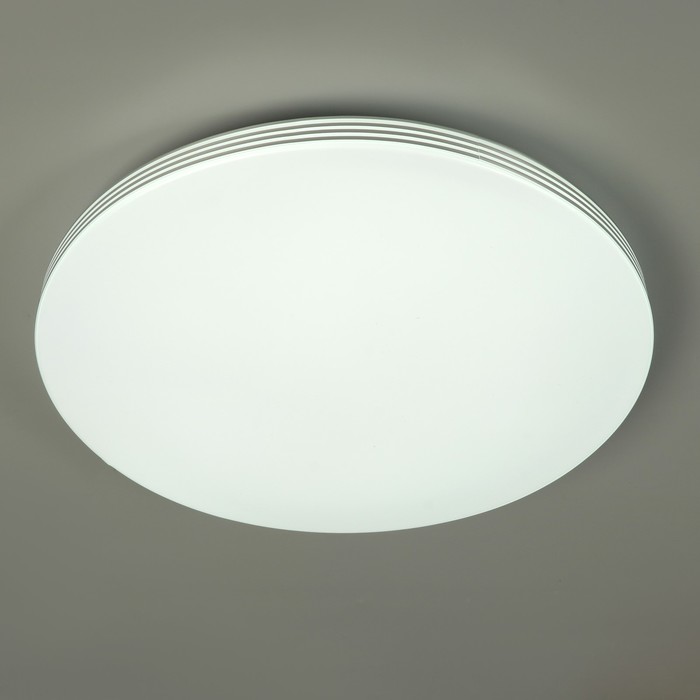 Светильник "Сияние" x54Вт LED белый 40x40x6 см