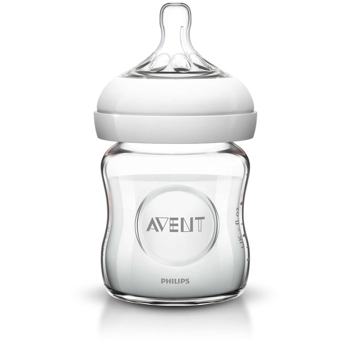 Бутылочка из стекла (120 мл, 0мес+) Philips Avent, серия Natural