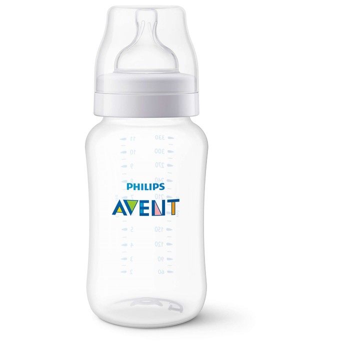 Бутылочка из полипропилена, (330мл, 3 мес+, 2 шт.) Philips Avent, серия Classic+