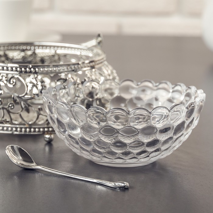 Ваза сервировочная ”Милия“, с ложкой