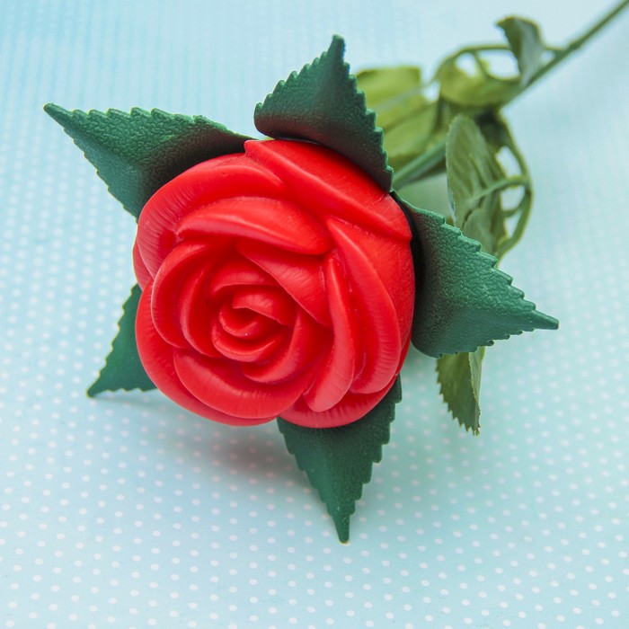 Сувенир "Роза" LEDх1 11,5х11,5х42 см