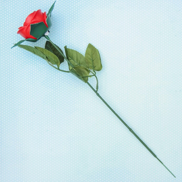 Сувенир "Роза" LEDх1 11,5х11,5х42 см