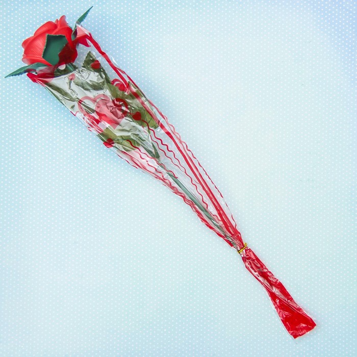 Сувенир "Роза" LEDх1 11,5х11,5х42 см