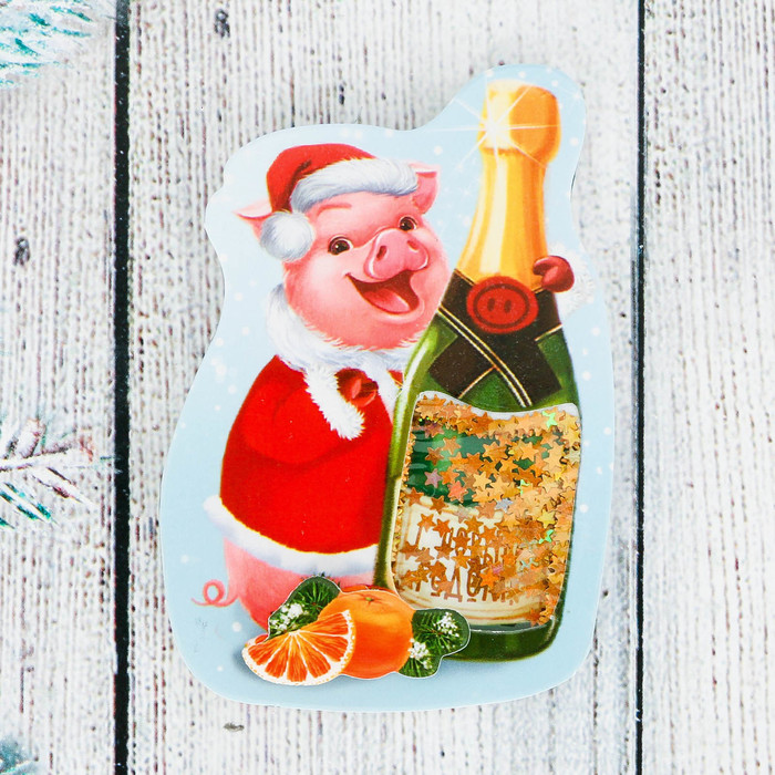 Магнит-шейкер "С Новым Годом!"