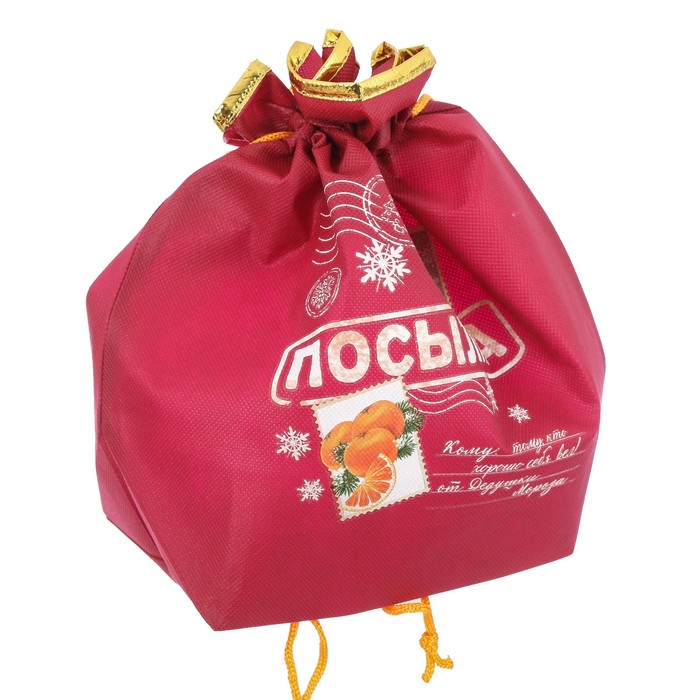Мешок подарочный «Посылка», 28 х28 см
