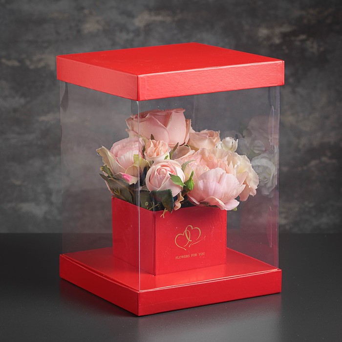 Коробка подарочная, 20 х 20 х 28 см