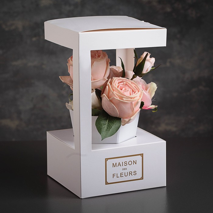 Переноска для цветов, 37 х 16 х 16 см