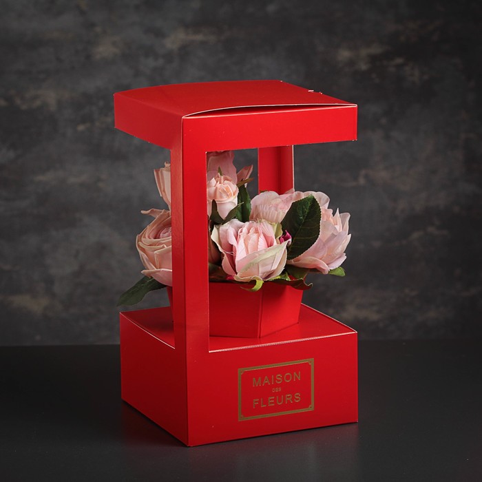 Переноска для цветов, 37 х 16 х 16 см