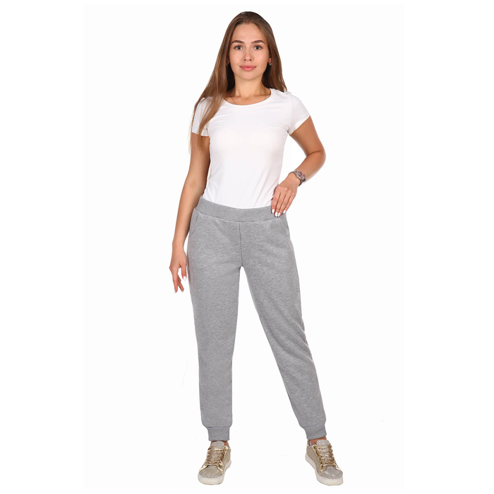 Брюки женские 7.29 цвет серый, р-р 50