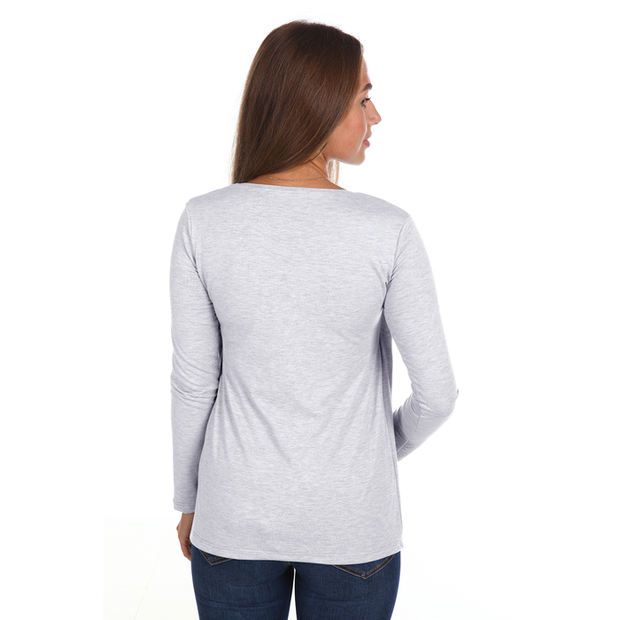 Блуза женская 8.38 цвет серый, р-р 48