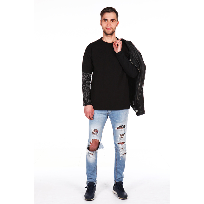 Футболка мужская 9.30 цвет чёрный, р-р 60