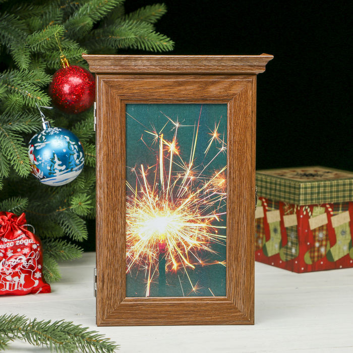 Ключница "Фейерверк" Шоколад 28,5х20х6 см