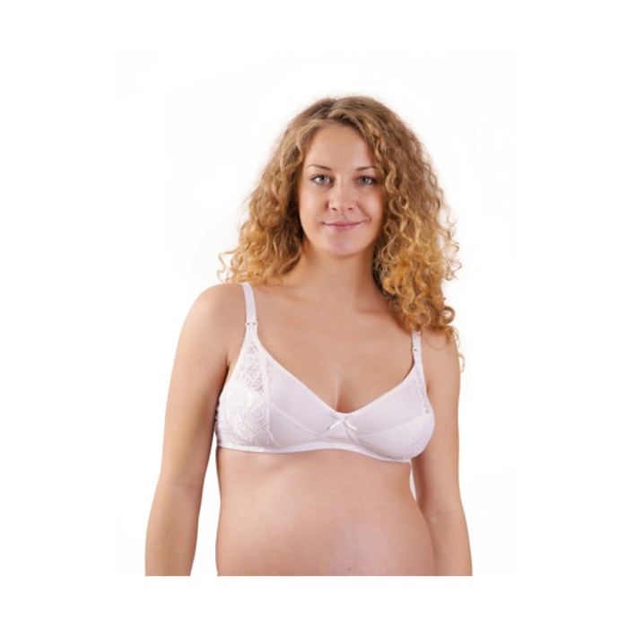 Бюстгальтер для кормления с эластичной внутренней тесьмой "Современность", размер 75B