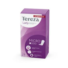 Прокладки урологические TerezaLady Micro, 24 шт в упаковке Ош