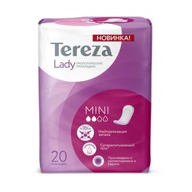 

Прокладки урологические TerezaLady Mini, 20 шт в упаковке