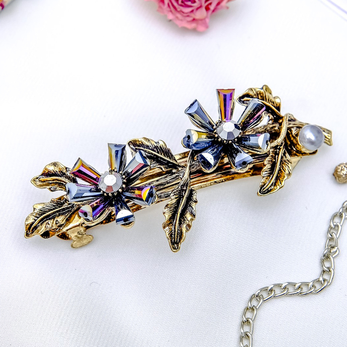 Автомат для волос "Вдохновение" 7 см цветы