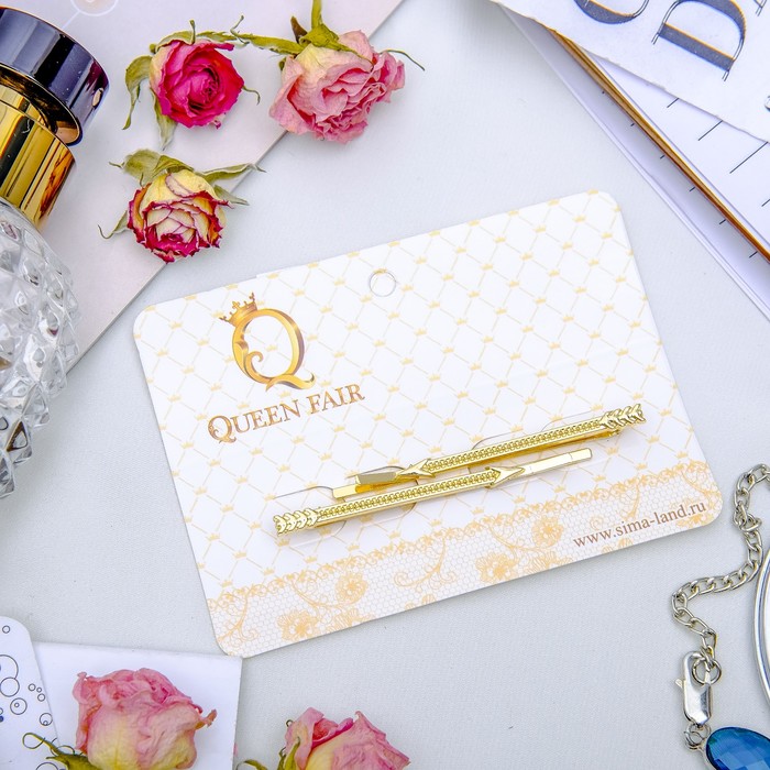 Невидимка для волос "Либерти" 5,5 см, стрелы