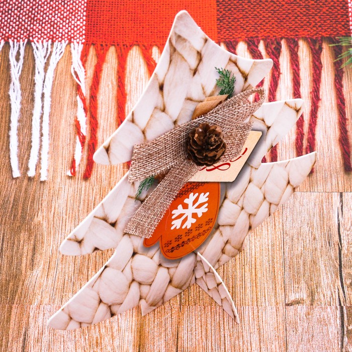 Новогодний декор ёлочка "Чудес!"