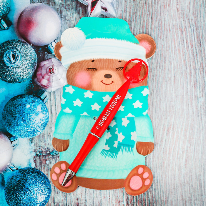 Ручка подарочная "Медведик"