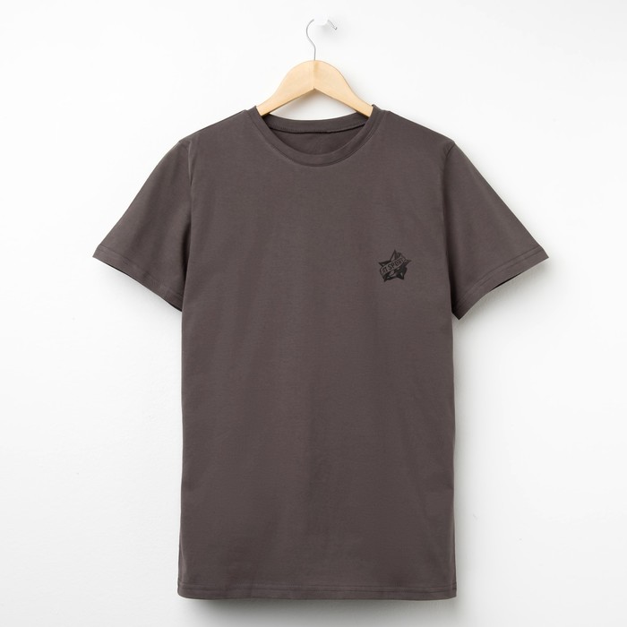 Футболка мужская 9.30 цвет графитовый, р-р 46