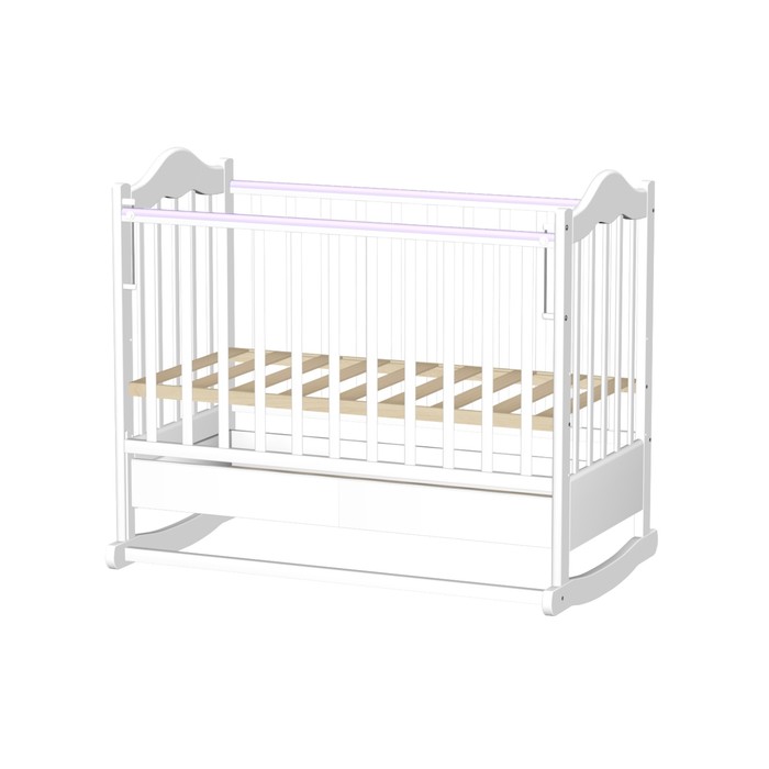 Кровать детская "Кира 1", белая