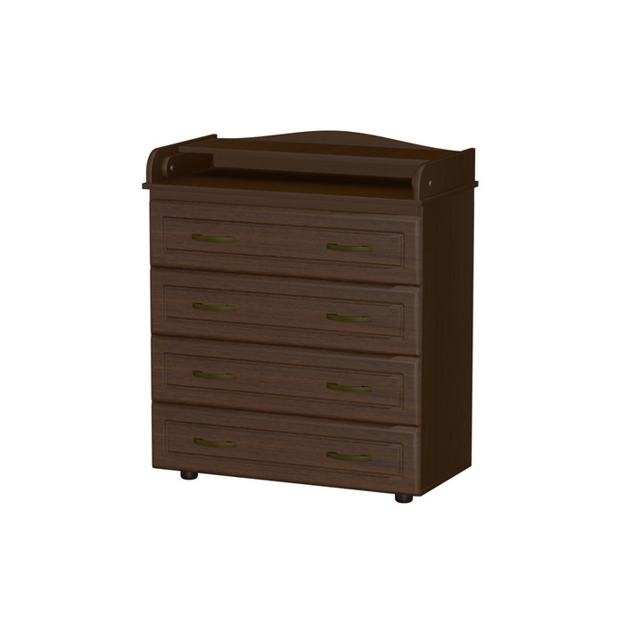 Комод пеленальный "Мишка 1", орех