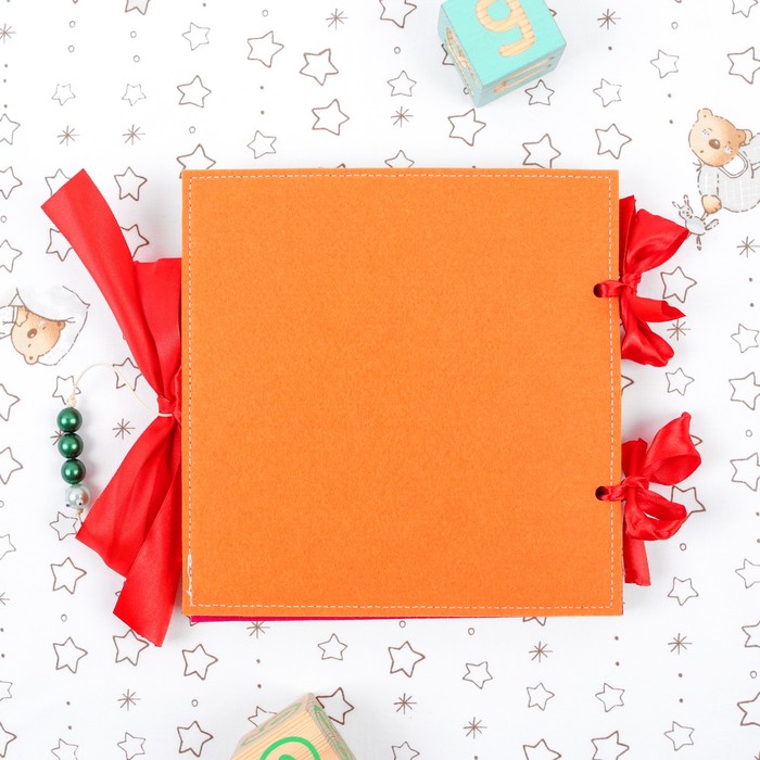 Развивающая книжка из фетра "Давай играть", 4 лист, 19 х 19 см