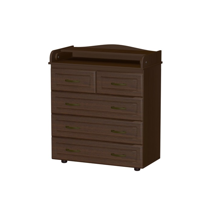 Комод пеленальный "Мишка 2", орех