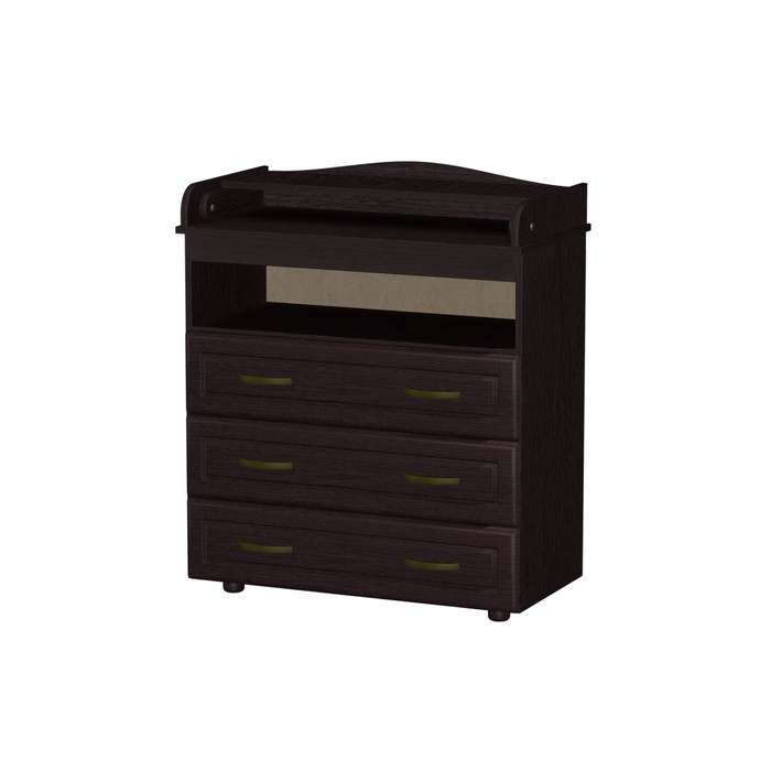 Комод пеленальный "Мишка 3", венге