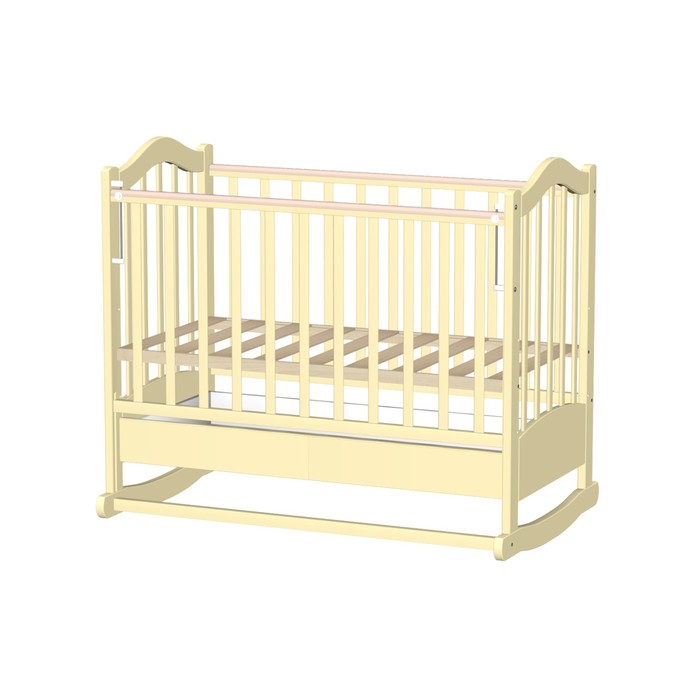 Кровать детская "Лана 1", слоновая кость