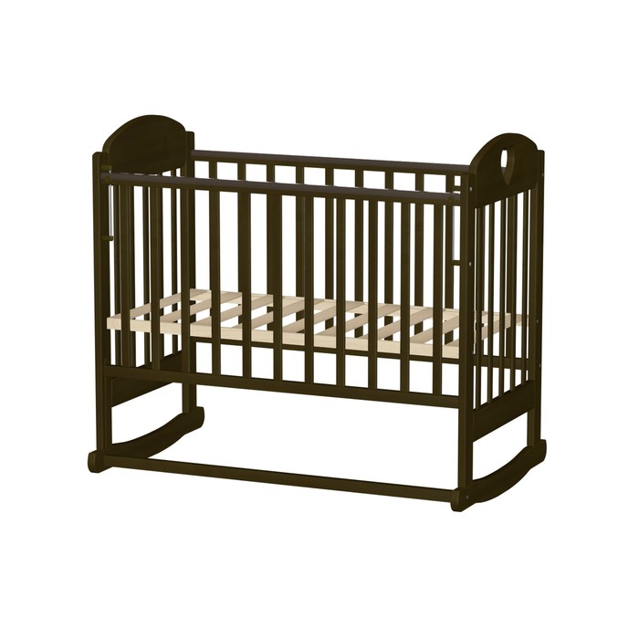 Кровать детская "Кира 6", тёмный орех