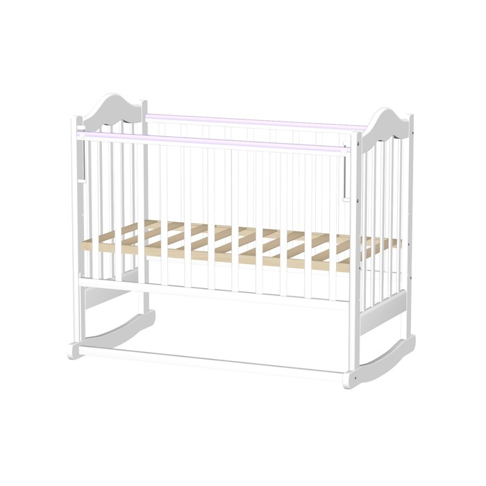 Кровать детская "Кира 6", белая