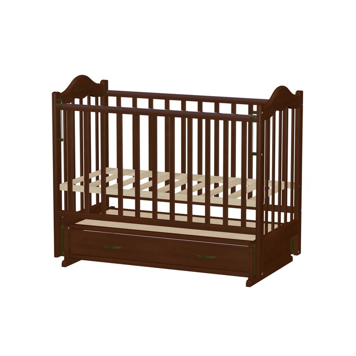 Кровать детская "Кира 4," вишня