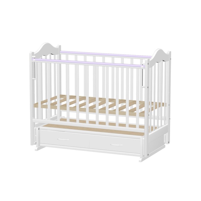 Кровать детская "Кира 4", белая