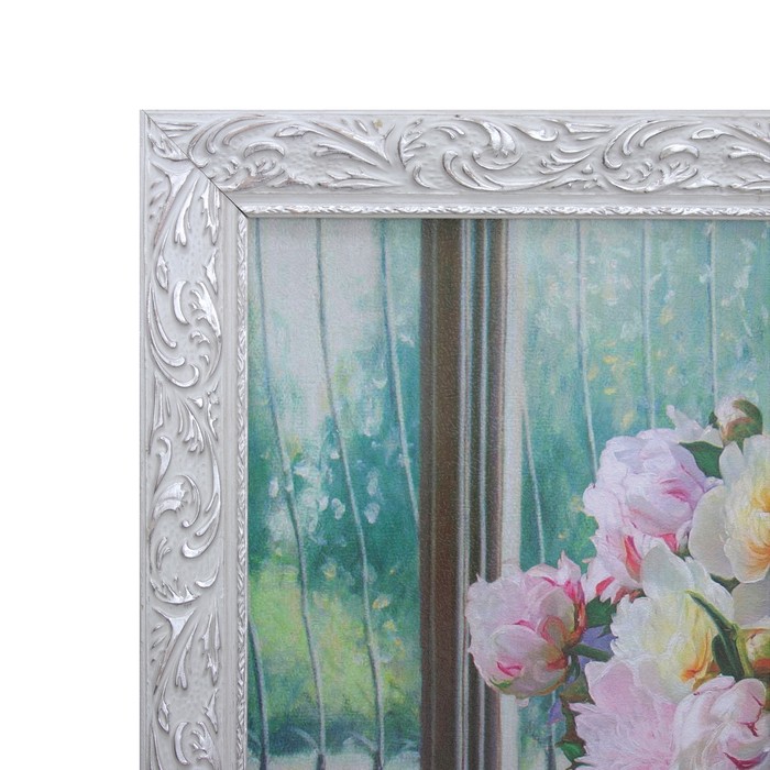 Картина "Букет и чашка " 57*77см